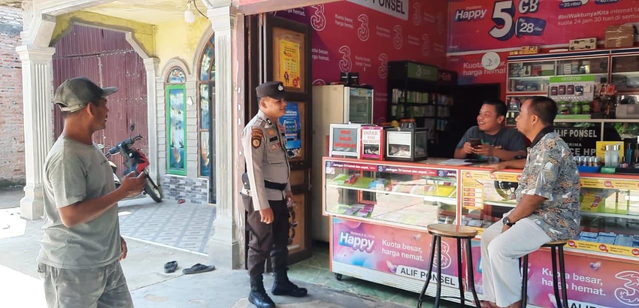 Polsek Rimba Melintang Laksanakan Patroli dan Sosialisasi Pencegahan Karhutla dan Kamtibmas