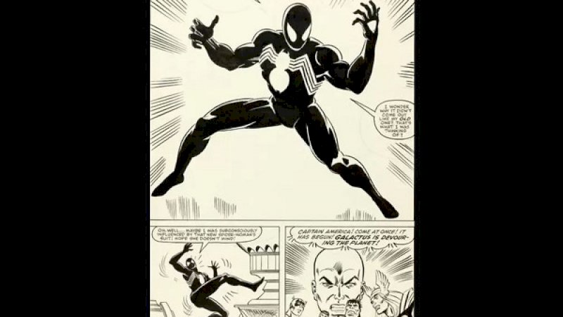 Selembar Halaman Komik Spider-Man Terjual Rp48 Miliar