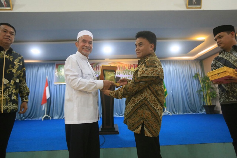 Wabup Meranti Hadiri Acara Pisah Sambut Kajari, Harap Kerjasama yang Baik Terus Terbina