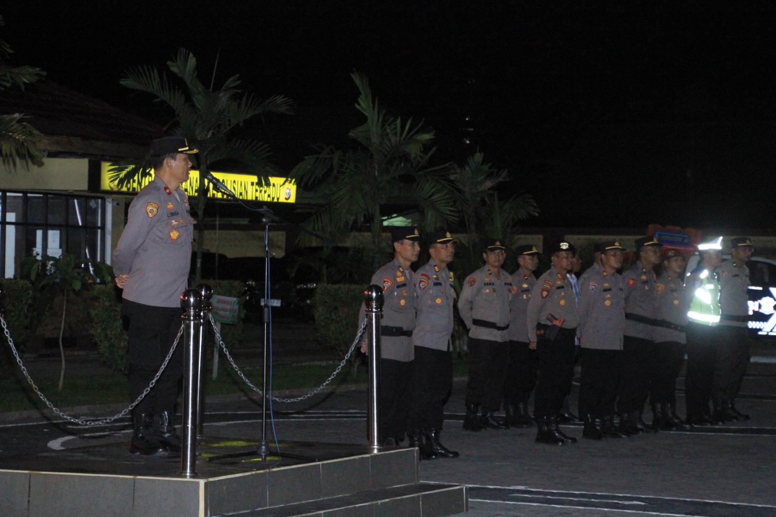Birukan Kota Rengat, Kapolres Inhu Pastikan Libur Nataru Aman dan Kondusif