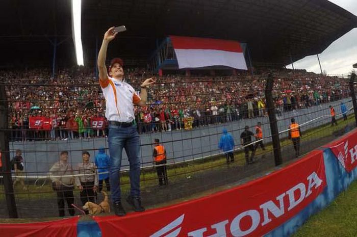 MotoGP di Indonesia, Marquez Saja Mau...