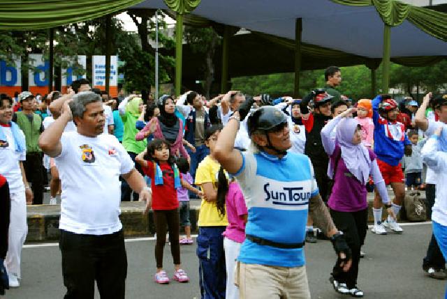 Area Car Free Day Pekanbaru Tidak Tertata