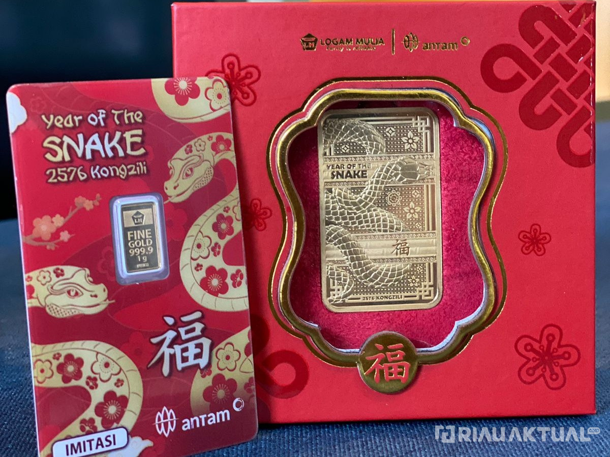 Emas Antam Hampir Rp1,6 Juta per Gram