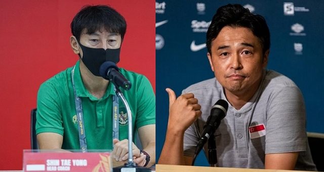 Komentar Shin Tae Yong dan Tatsuma Yoshida Jelang Singapura vs Indonesia