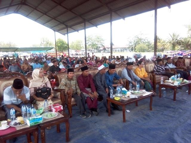 Warga Antusias Hadiri Syukuran P.Sirait