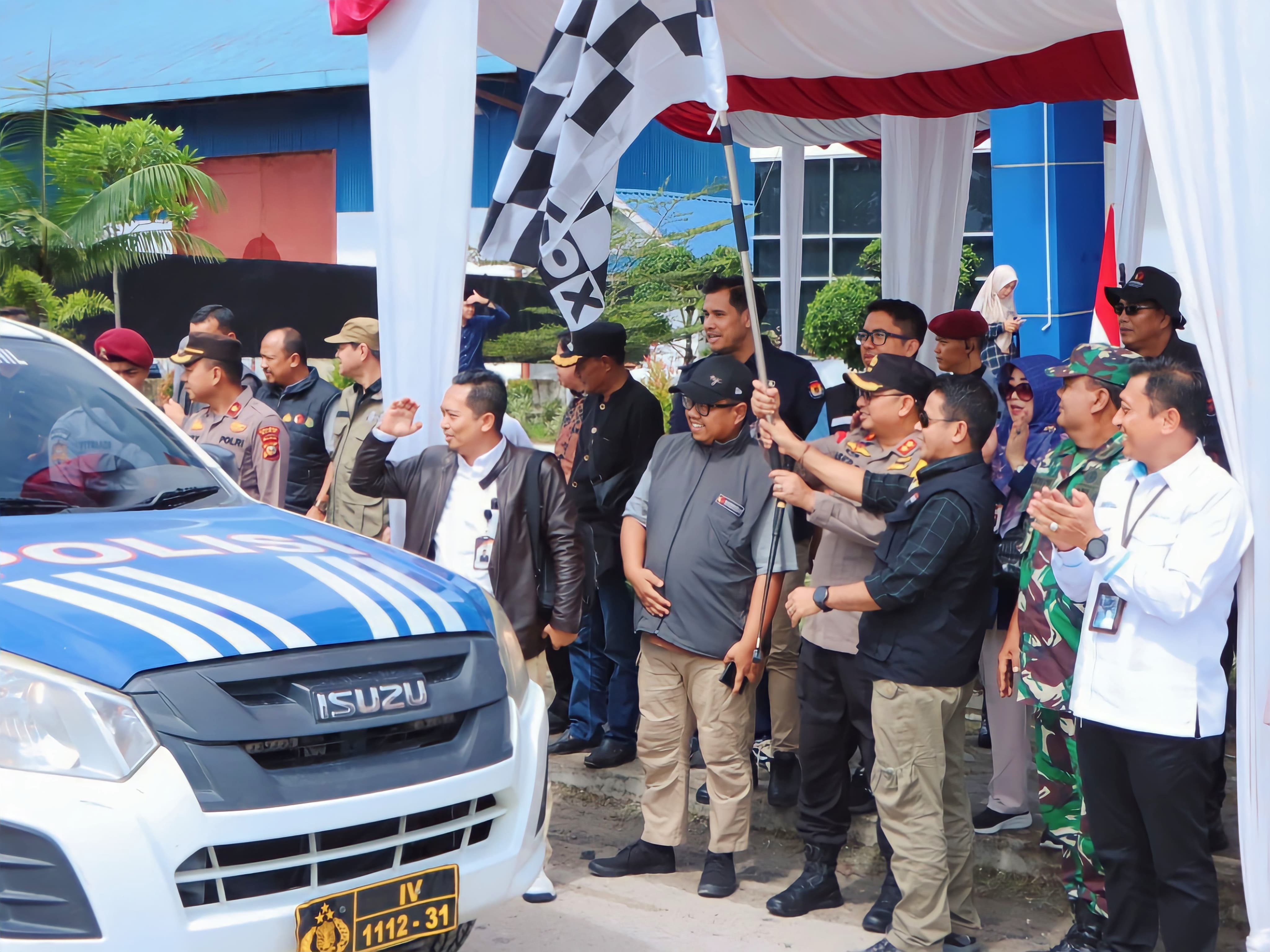 Kapolres Siak: Serah Terima Surat Suara, Langkah Awal Menuju Pemilu Damai