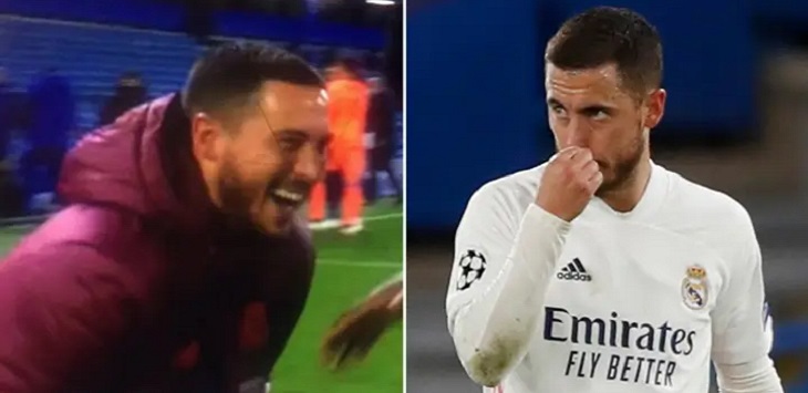 Tanggapi Video Tertawakan Kekalahan Madrid, Eden Hazard Minta Maaf
