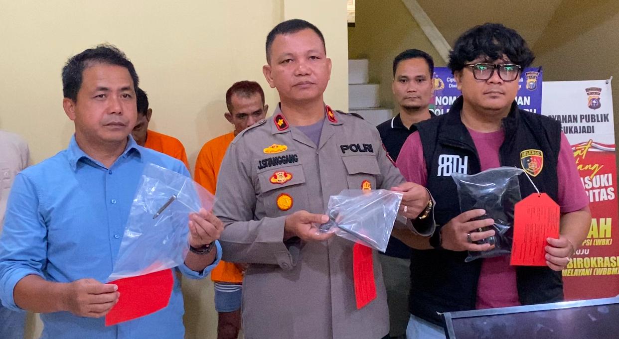 Dua Residivis Spesialis Curanmor Ditangkap, Enam Kali Beraksi di Pekanbaru