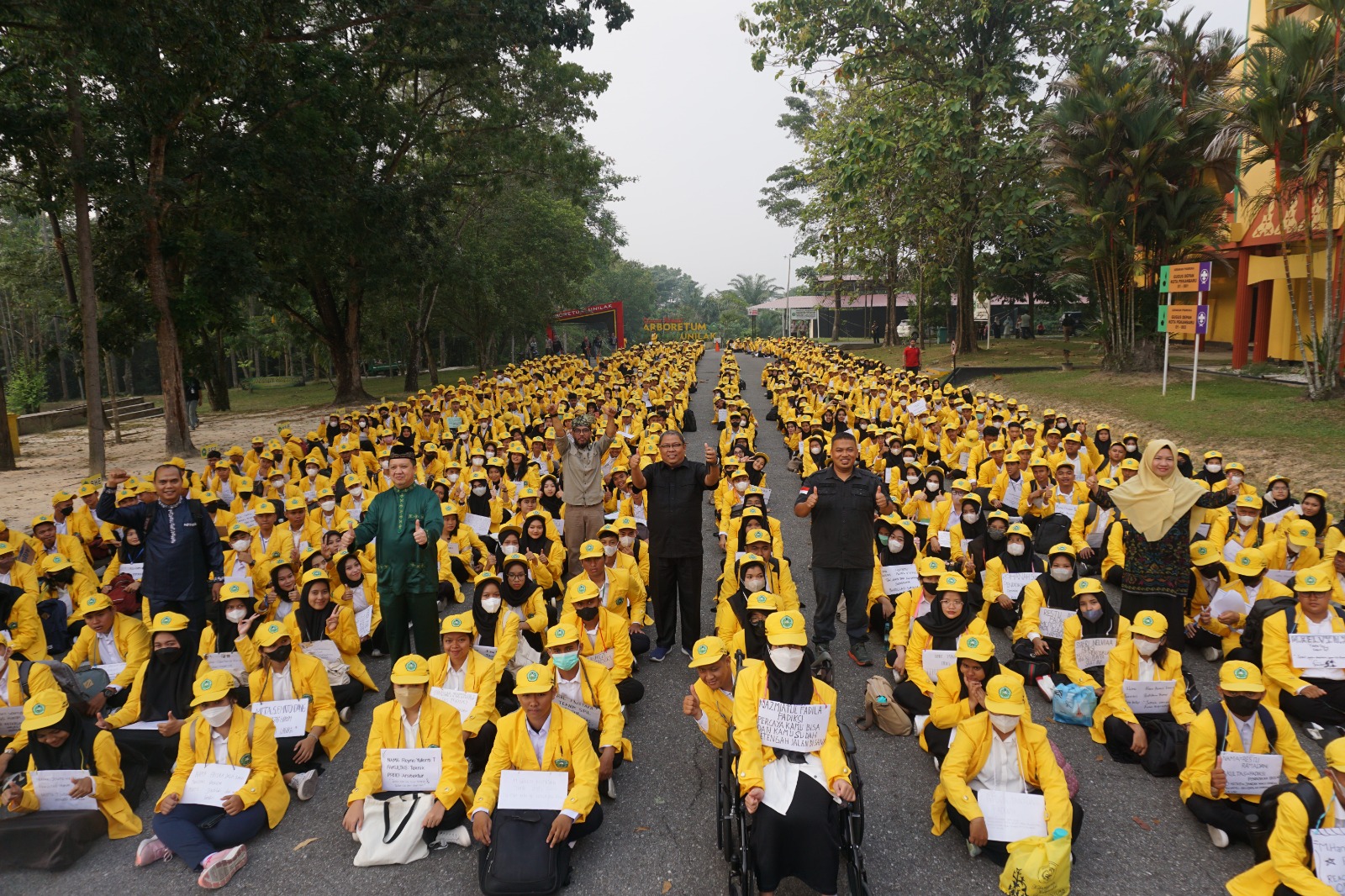 Ribuan Mahasiswa Baru Unilak Mulai Pengenalan Kampus