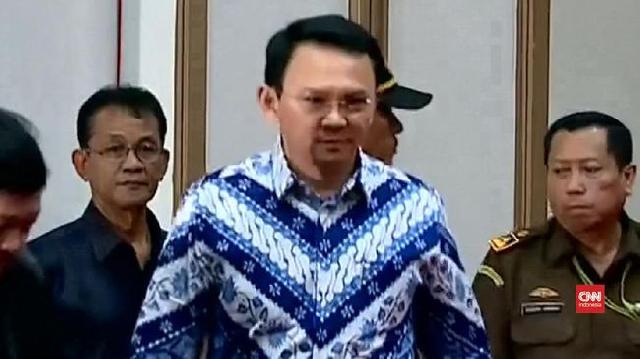 Ahok Ditahan di Cipinang Usai Vonis Dua Tahun