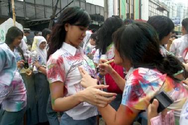 Murid SMK PGRI Pekanbaru yang Coret Baju Diberi Sanksi Saat Sidik Jari STTB