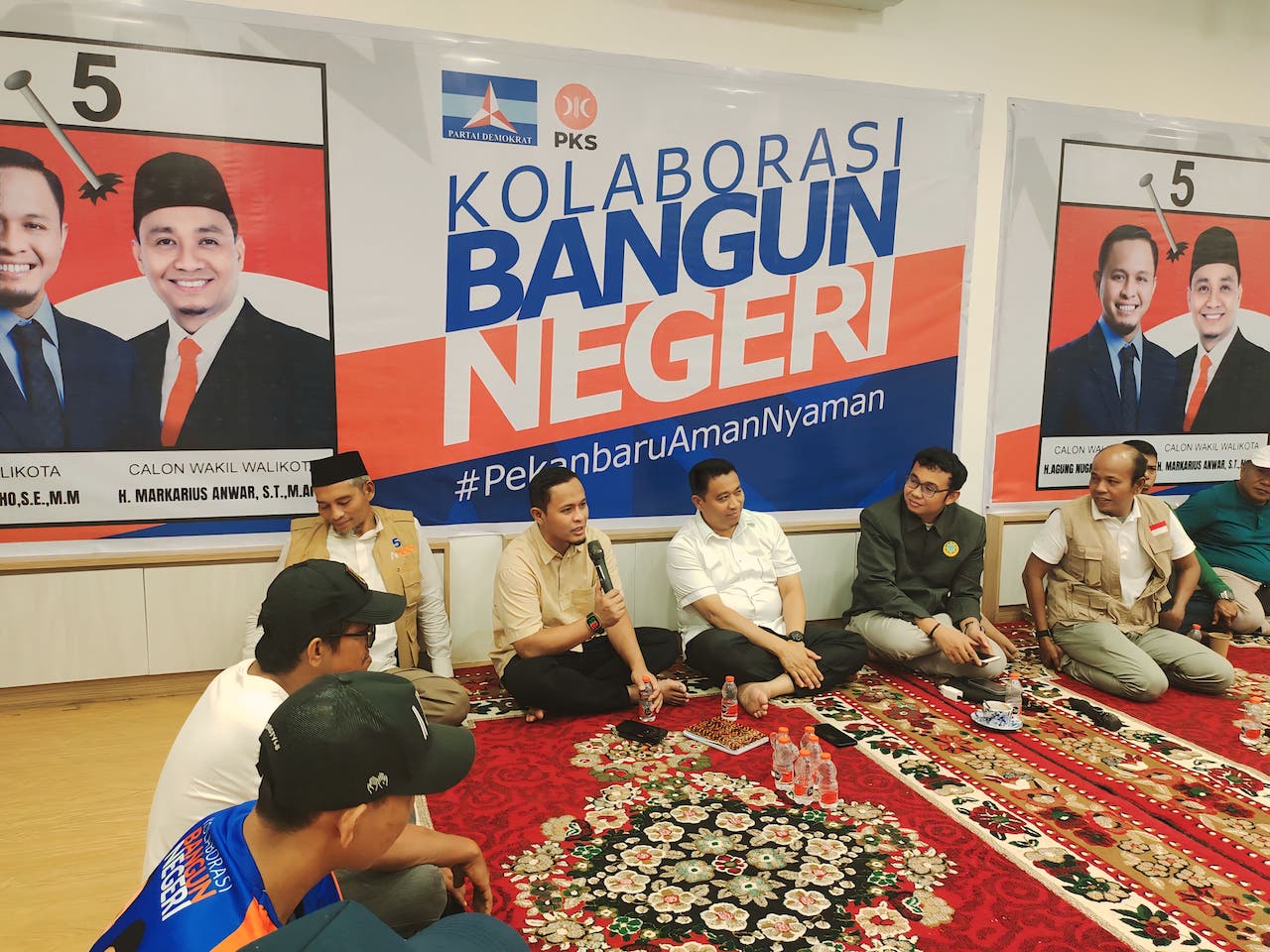 Dunsanak Aman Titip Harapan Pembangunan Infrastruktur kepada Agung Nugroho-Markarius Anwar