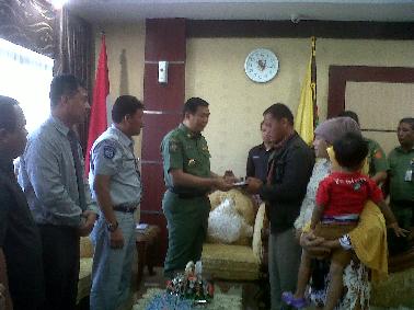 Petugas DKP Korban Tabrakan Terima Asuransi