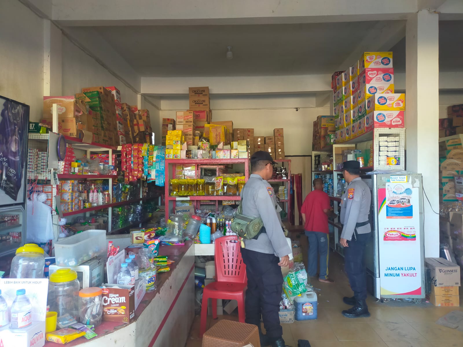 Polsek Bangko Pusako Patroli Antisipasi C3 di Wilayah Rawan