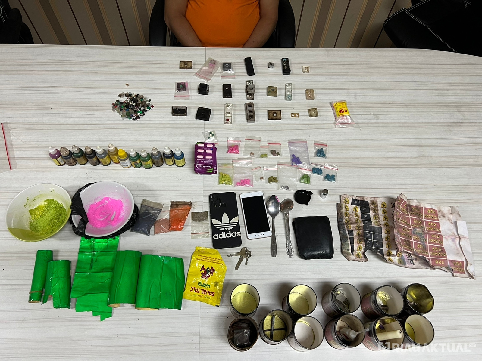 Gerebek Home Industri Narkotika di Panger, Polisi Sita Bahan Baku Hingga Ekstasi Siap Edar