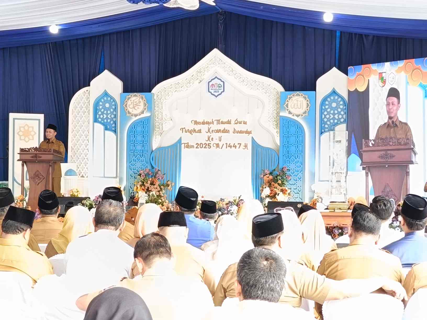 Wako Agung Buka MTQ Kecamatan Binawidya, Sejumlah Layanan Pemerintah Dihadirkan
