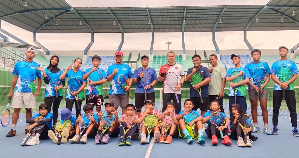 ATN Binaan PTPN IV Raih 24 Medali di Kejurnas Tenis Sawahlunto 2025