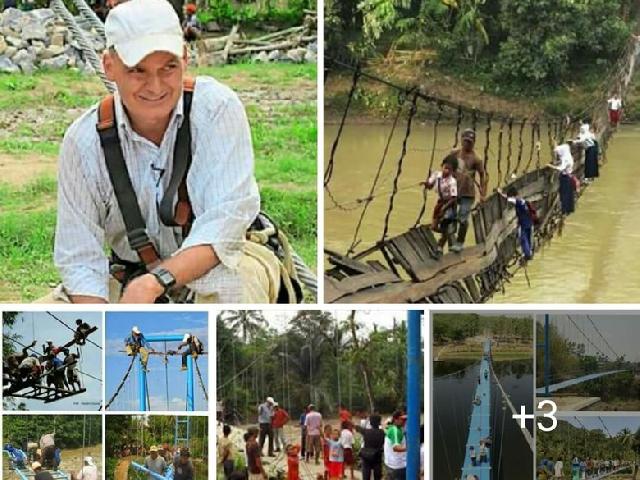 Kisah Miris Toni Ruttiman, WN Swiss yang Bangun Puluhan Jembatan Gantung di RI