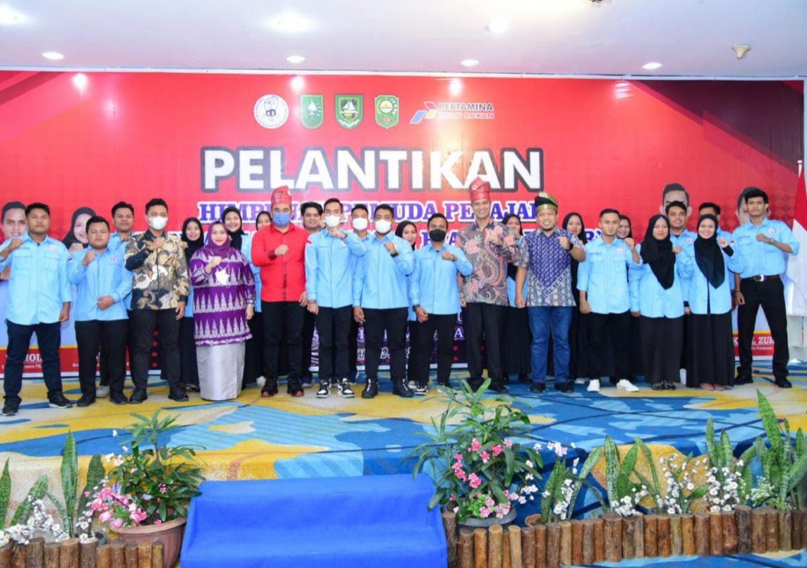 Bupati Kasmarni Hadiri Pelantikan Pengurus Pemuda, Pelajar dan Mahasiswa Sakai Riau