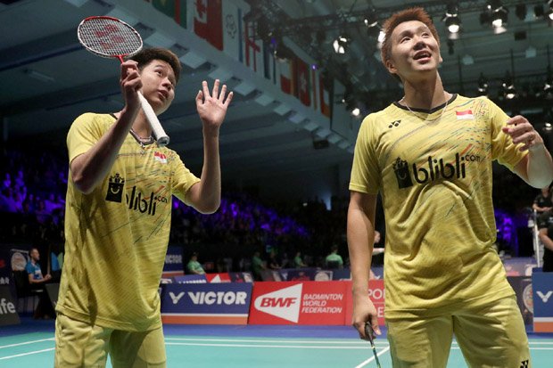 Indonesia Masters: Kevin/Marcus Bidik Awal Baik di Tahun 2018