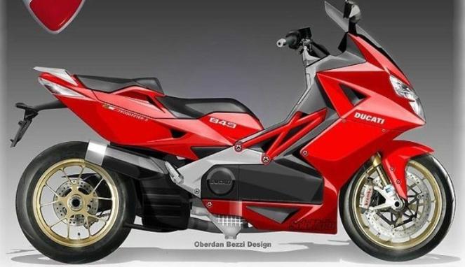 Mantap ! Ducati Serius Garap Skuter Matik