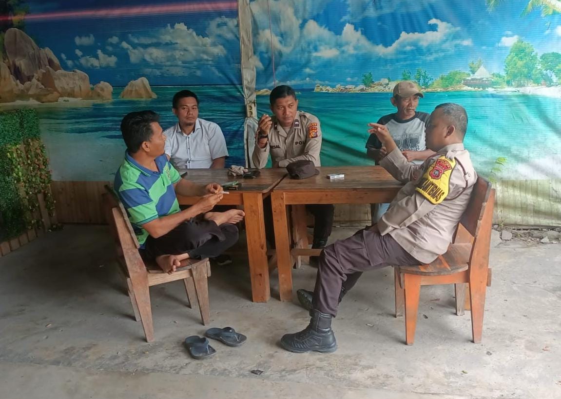 Polsek Lubuk Dalam Intensifkan Patroli Dialogis Pasca Pleno Pilkada Serentak