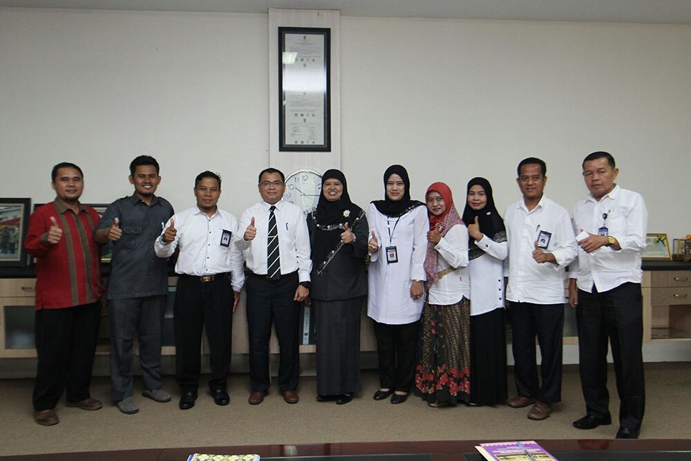 Jalin Kerjasama, Balai Bahasa Provinsi Riau Kunjungi Unilak