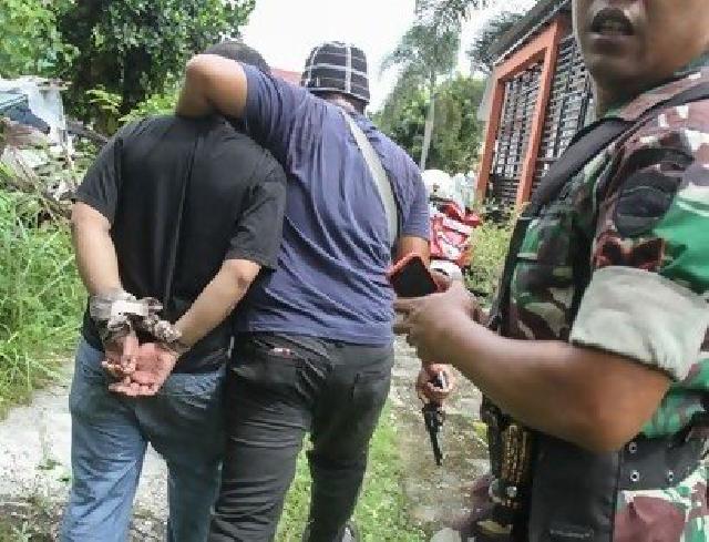 Napi LP Pekanbaru kabur sampai Padangpariaman