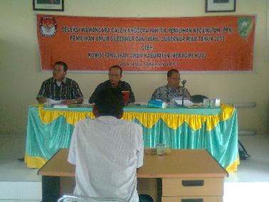 Seleksi Calon PPK Pemilu 2014 Inhu Sudah Digelar