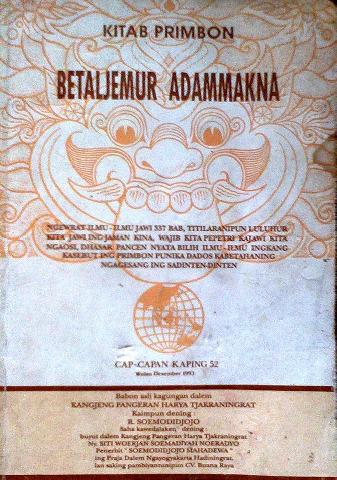Eksistensi Primbon bagi masyarakat Jawa, dulu dan kini