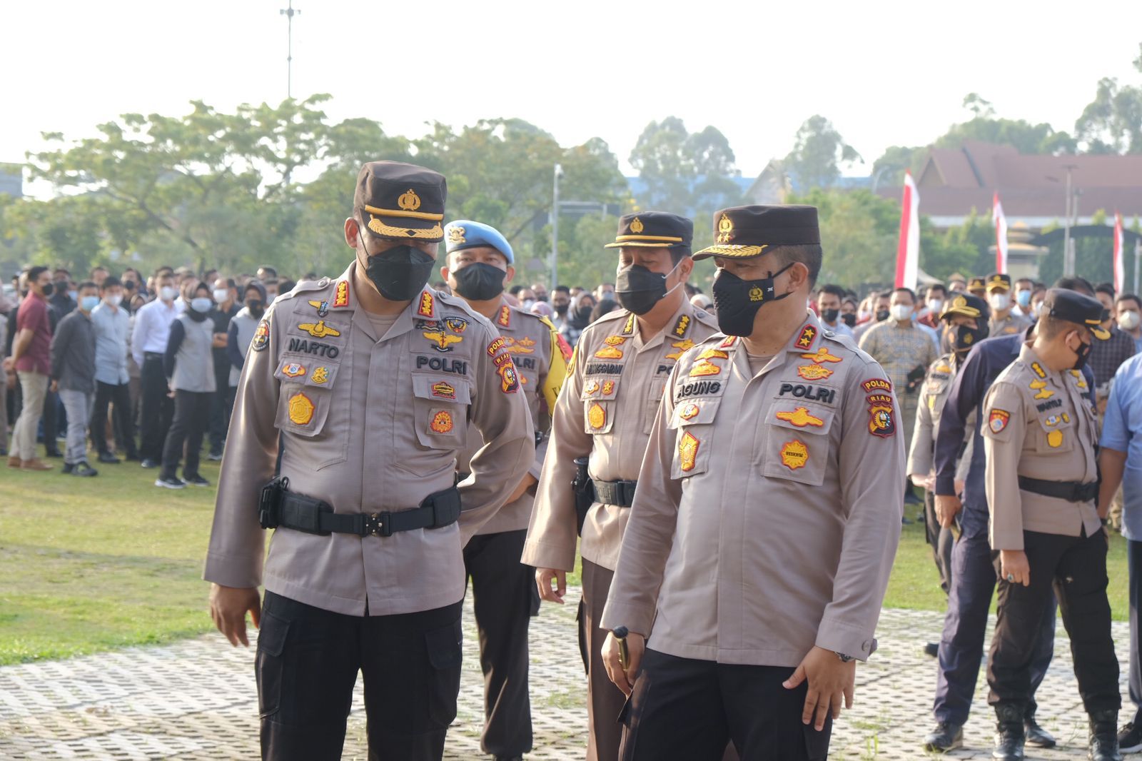 Pimpin Apel Terakhir, Kapolda Irjen Agung : Saya Doakan Polda Riau Makin Jaya