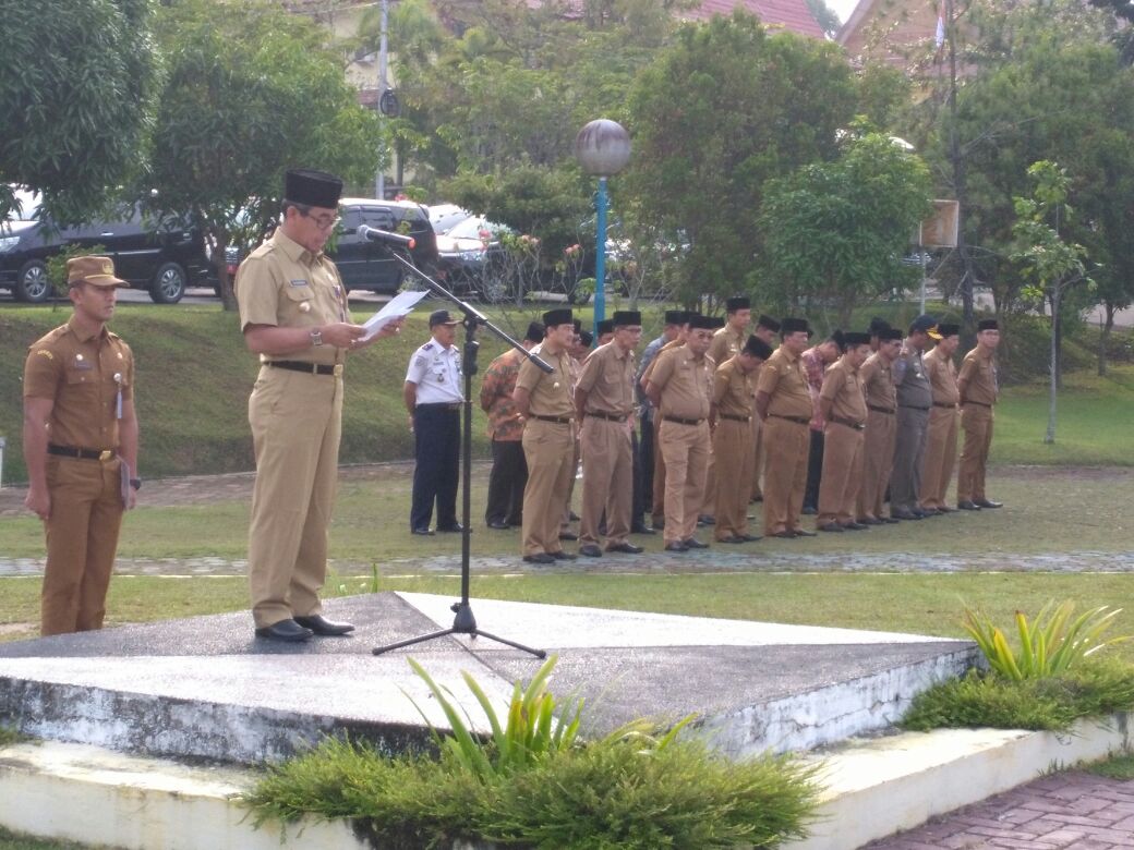 Bupati Mursini Ingatkan Pegawai Agar Evaluasi Kinerja Dan Tingkatkan Disiplin .