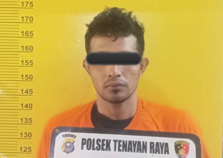 Polsek Tenayan Raya Pekanbaru Tangkap Seorang Pengedar Narkotika