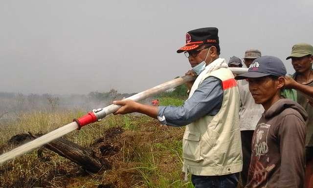 Bupati Rohil Tekankan Tidak Ada Lagi Kebakaran