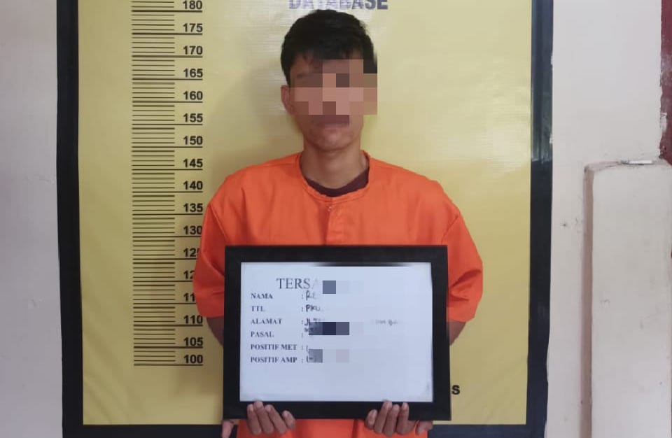 Terekam CCTV, Polsek Bukit Raya Tangkap Pelaku Curanmor