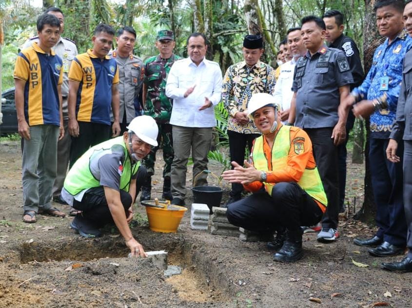 Pembangunan RLH Kerjasama Lapas Kelas IIB Teluk Kuantan dan Baznas Diresmikan