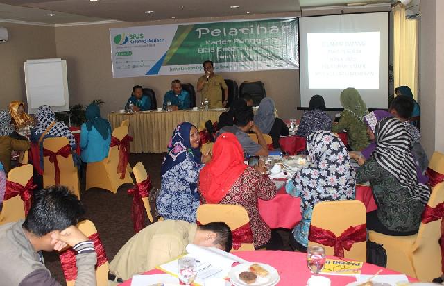 BPJS-TK Dumai Gelar Pelatihan Kader Penggerak