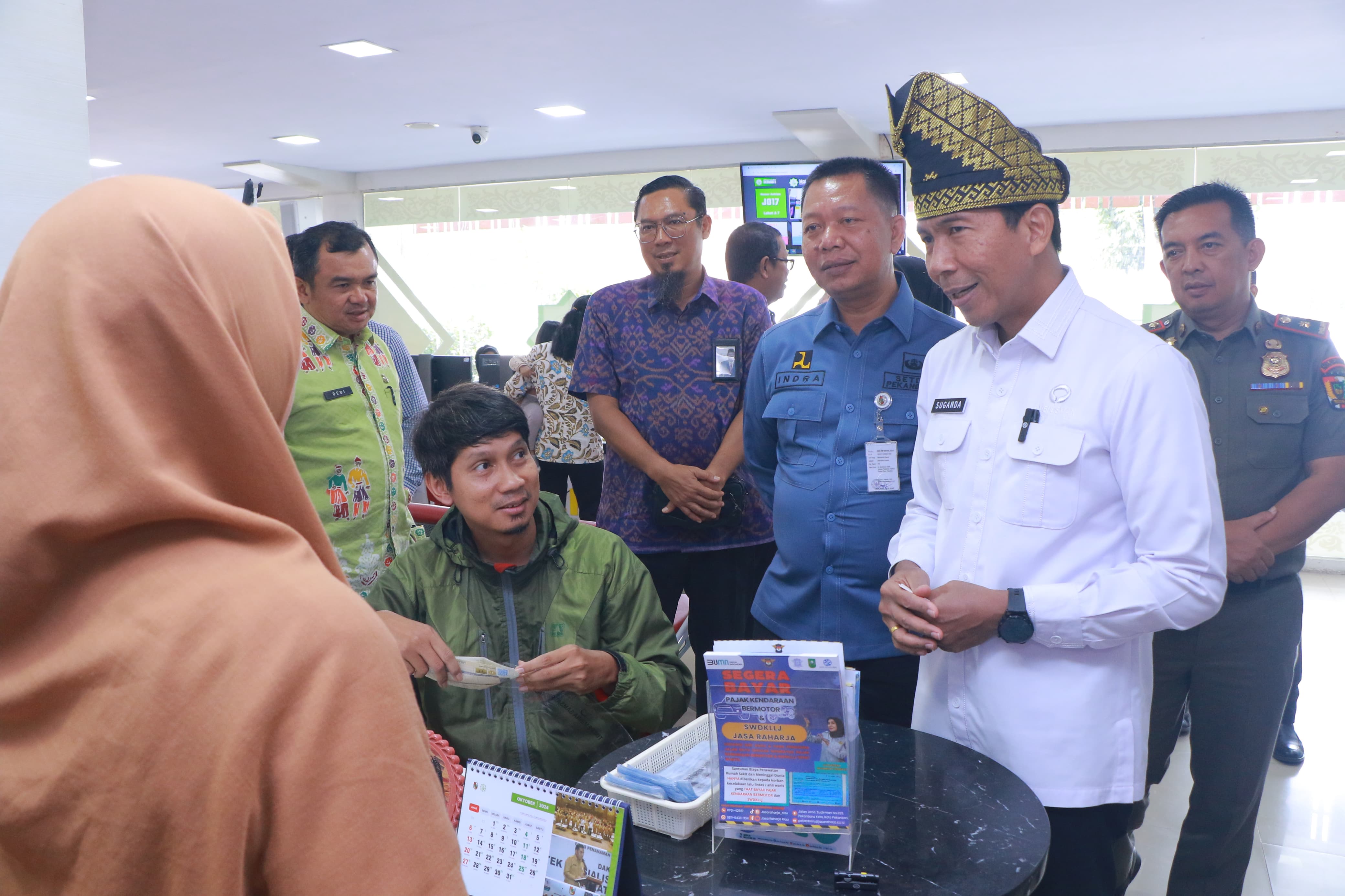 Diminta Buat Fasilitas Khusus, Ombudsman RI Tinjau Layanan MPP Pekanbaru