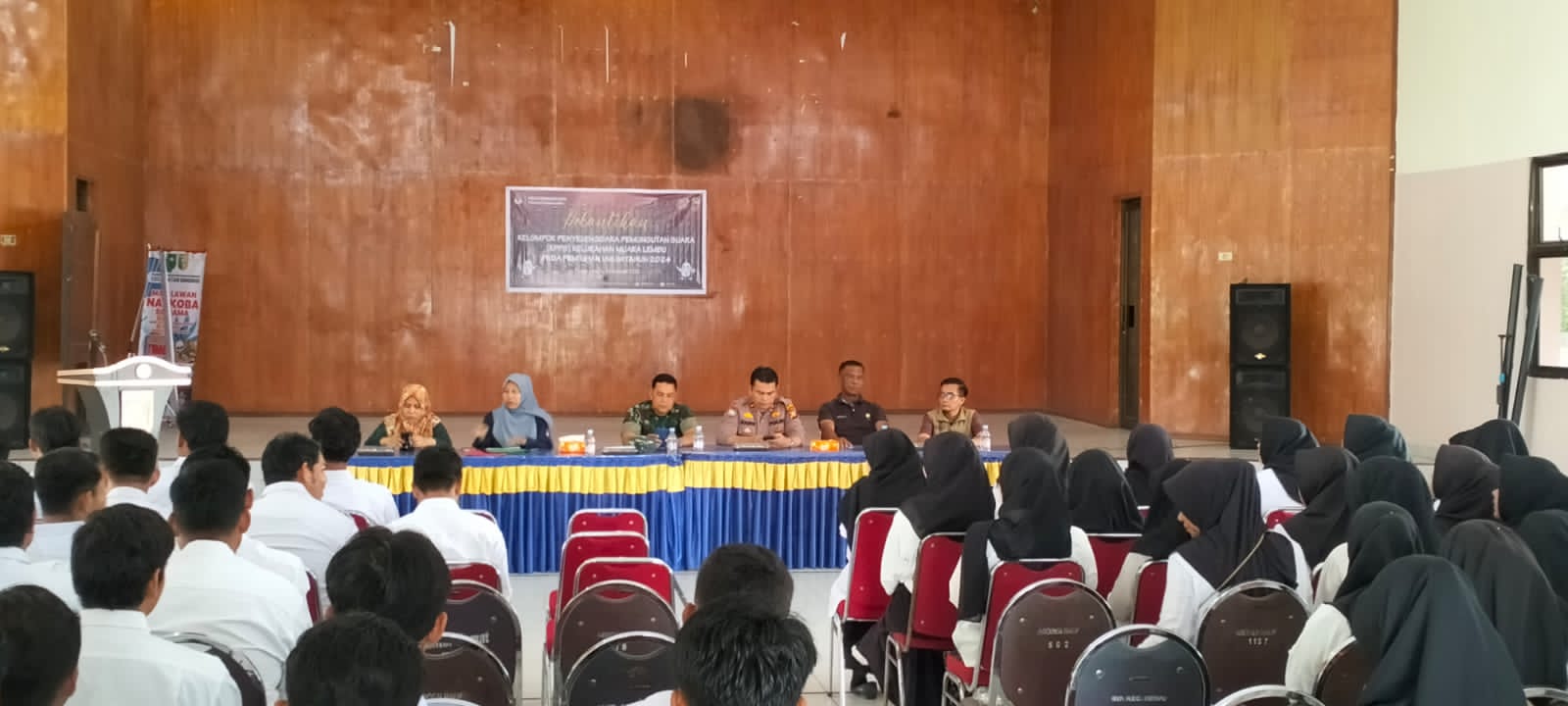 Hadiri Pelantikan KPPS di Singingi, Polisi Sampaikan Pesan Penting Menjelang Pemilu 2024