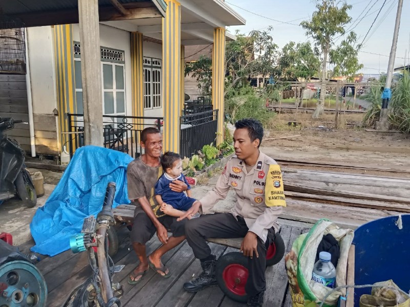 Polsek Gaung Laksanakan Program Cooling System melalui Pendekatan Intim dengan Warga Desa Pungkat