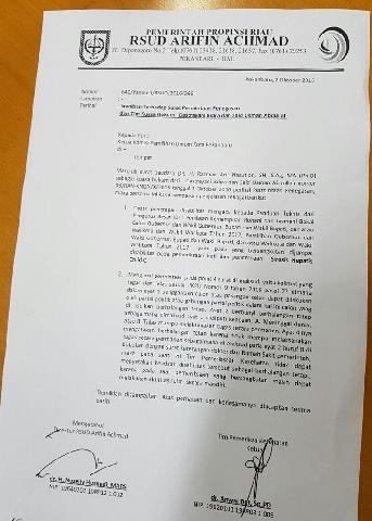 Tidak Ditemukan Disabilitas Berhalangan Tetap pada Said Usman