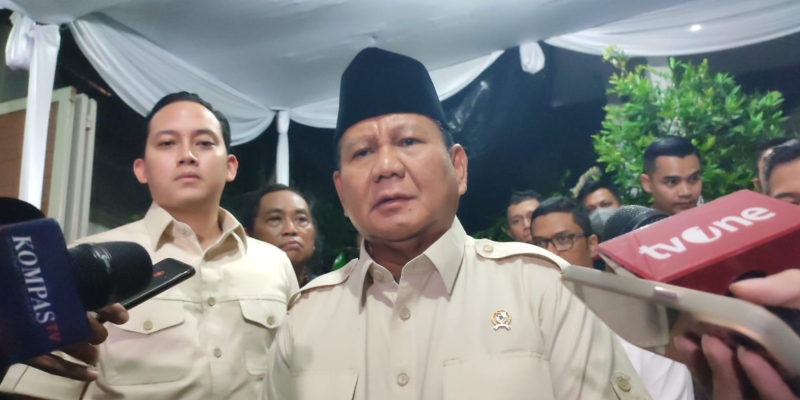 Prabowo Minta Pendukung Tidak Turun Aksi saat Putusan MK