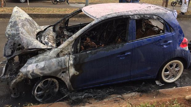 Honda Buka Suara soal Brio yang Terbakar