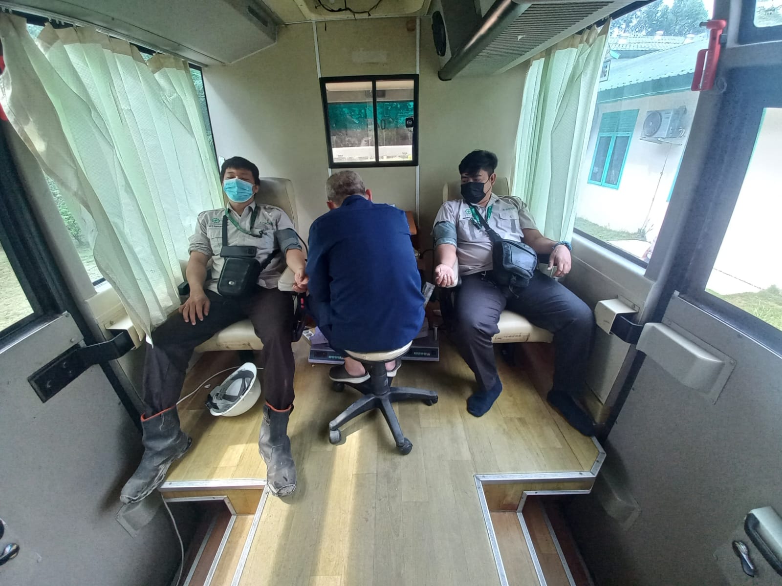 Sambut HUT RI Ke-77, Karyawan PT Sari Dumai Sejati Donor 141 Kantong Darah