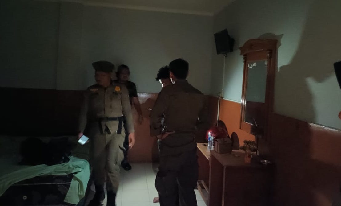 Berduaan di Penginapan, Sebelas Pasangan Bukan Suami Istri Diangkut Satpol PP Pekanbaru