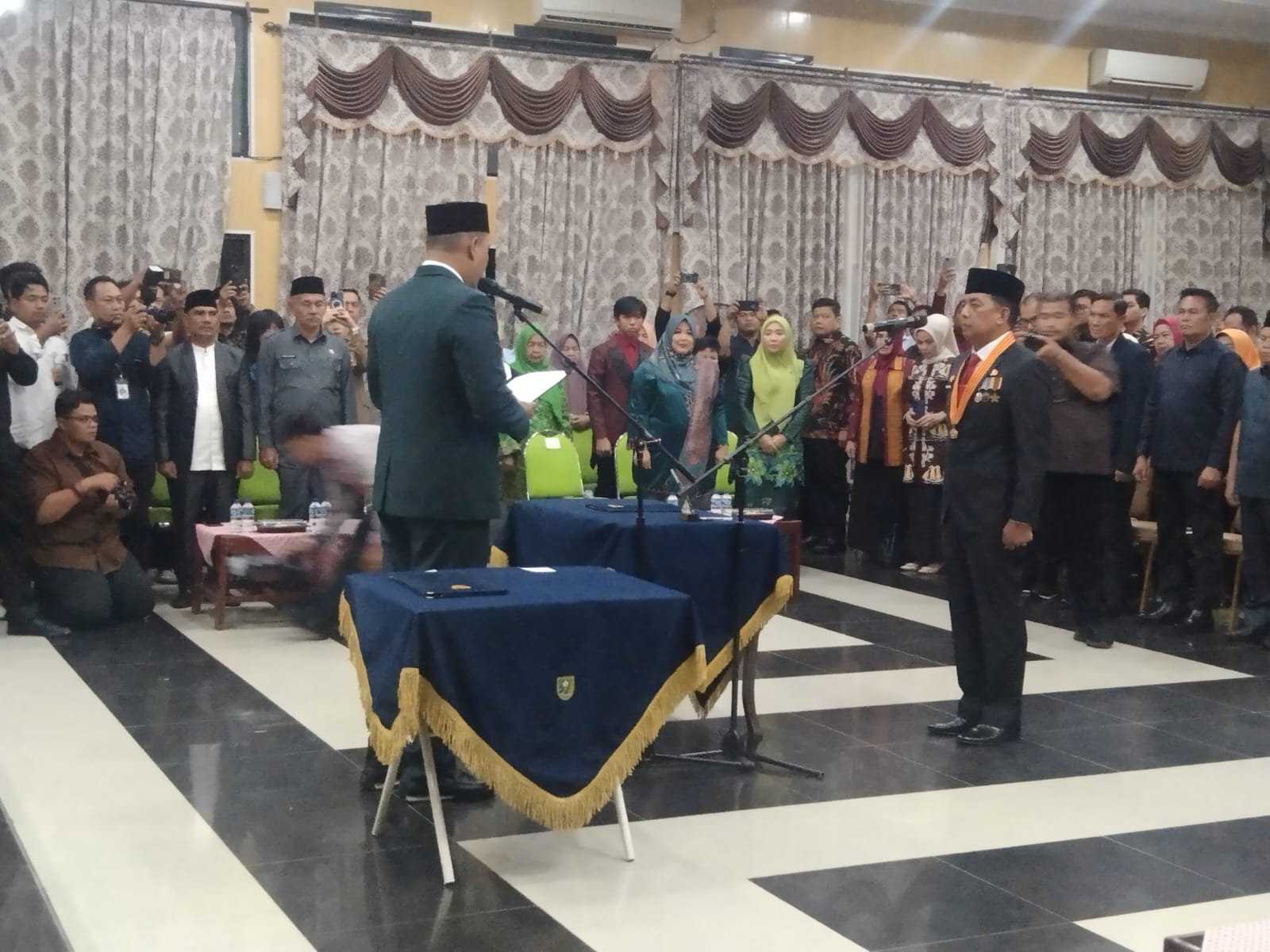 Bupati Inhu Lantik Zulfahmi Adrian Jadi Sekda Definitif