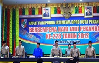Walikota Pekanbaru Instruksikan HUT Pekanbaru ke-229 yang Sederhana Saja