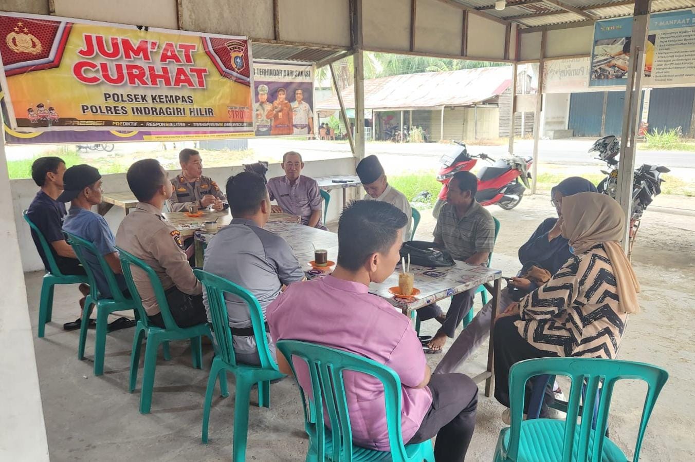 Jumat Curhat, AKP Mardani Ajak Warga Ciptakan Kondisi Pilkada Damai