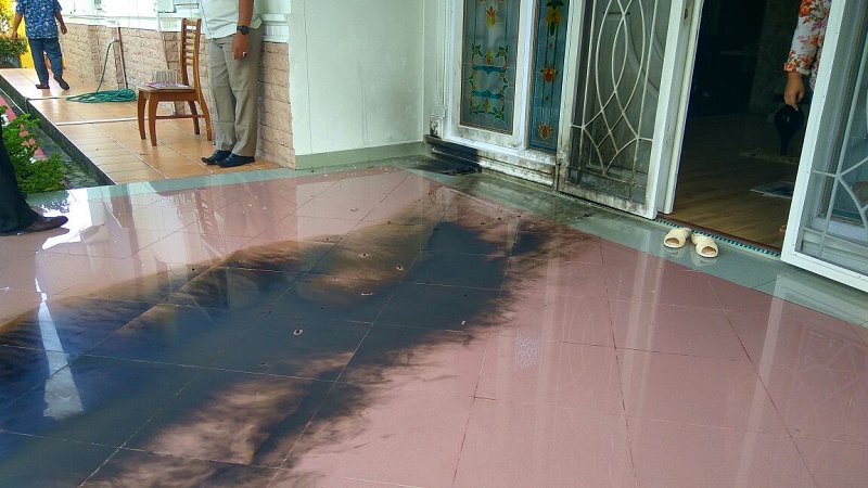 Rumah Ketua Fraksi Partai Golkar Riau di Molotov Usai Salat Subuh, Terkait Politik Kah ?
