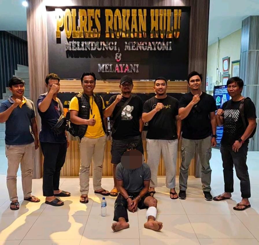 Polisi Tembak Pelaku Pencurian di Rokan Hulu, Sempat Cekik Leher Ibu Korban